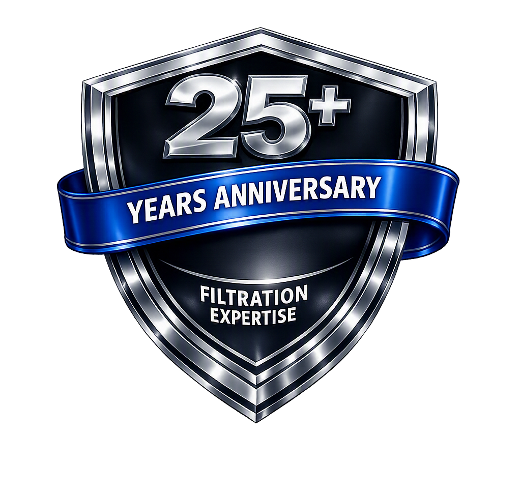 25+ Years Anniversary - Filtration Expertise