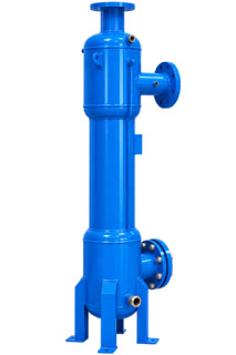 Vertical centrifugal separator