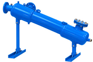 Horizontal centrifugal separator