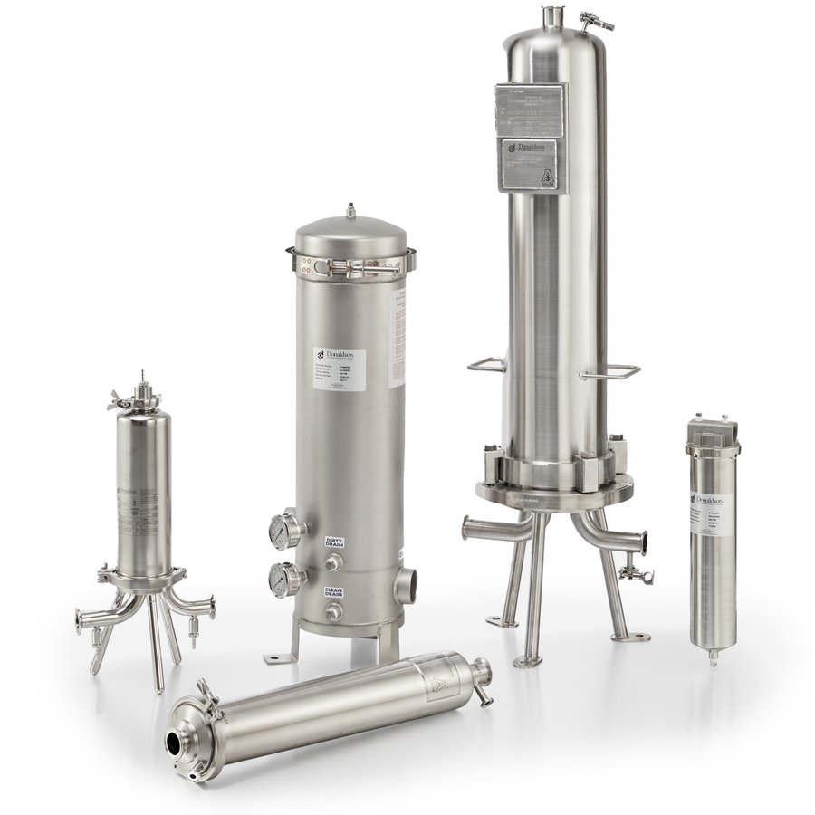 Fabricated single cartridge filters