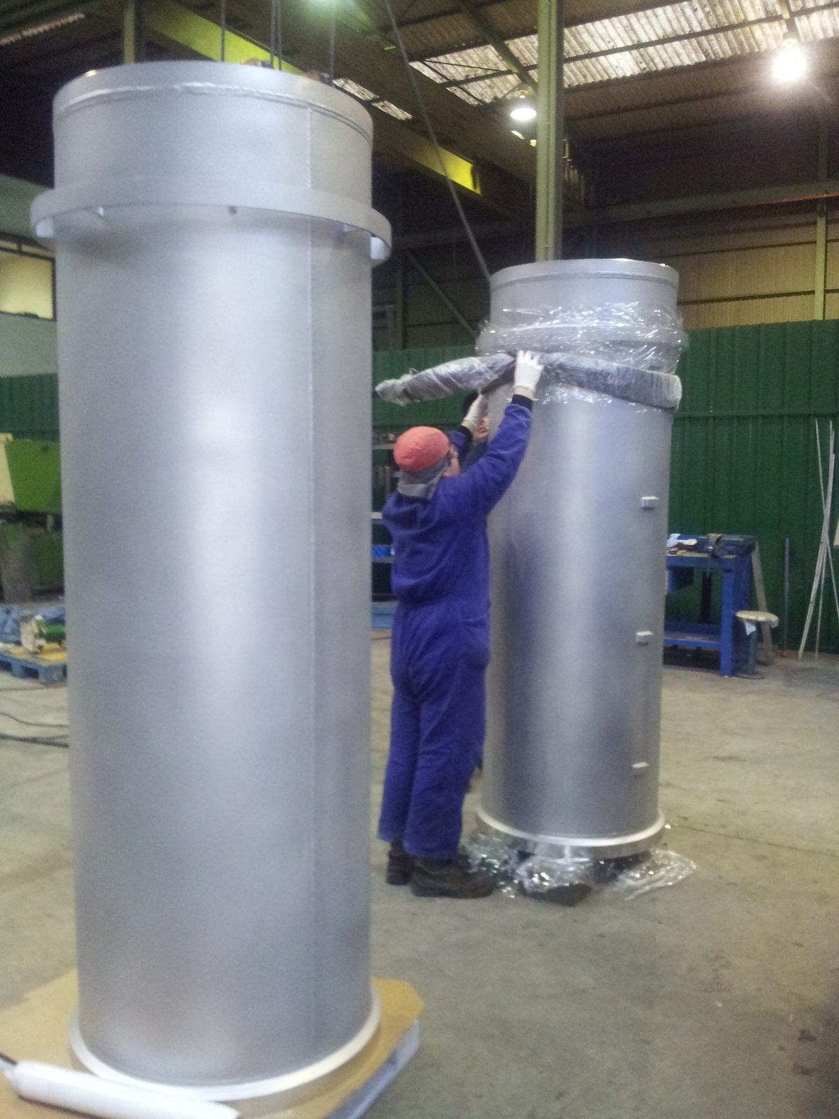 Tailor made filter housings in production