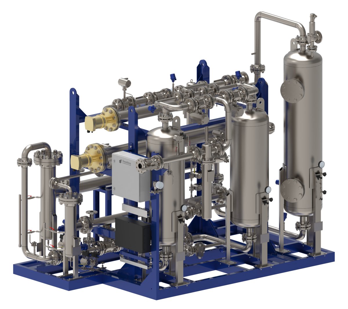 De-Oxo hydrogen purification skid