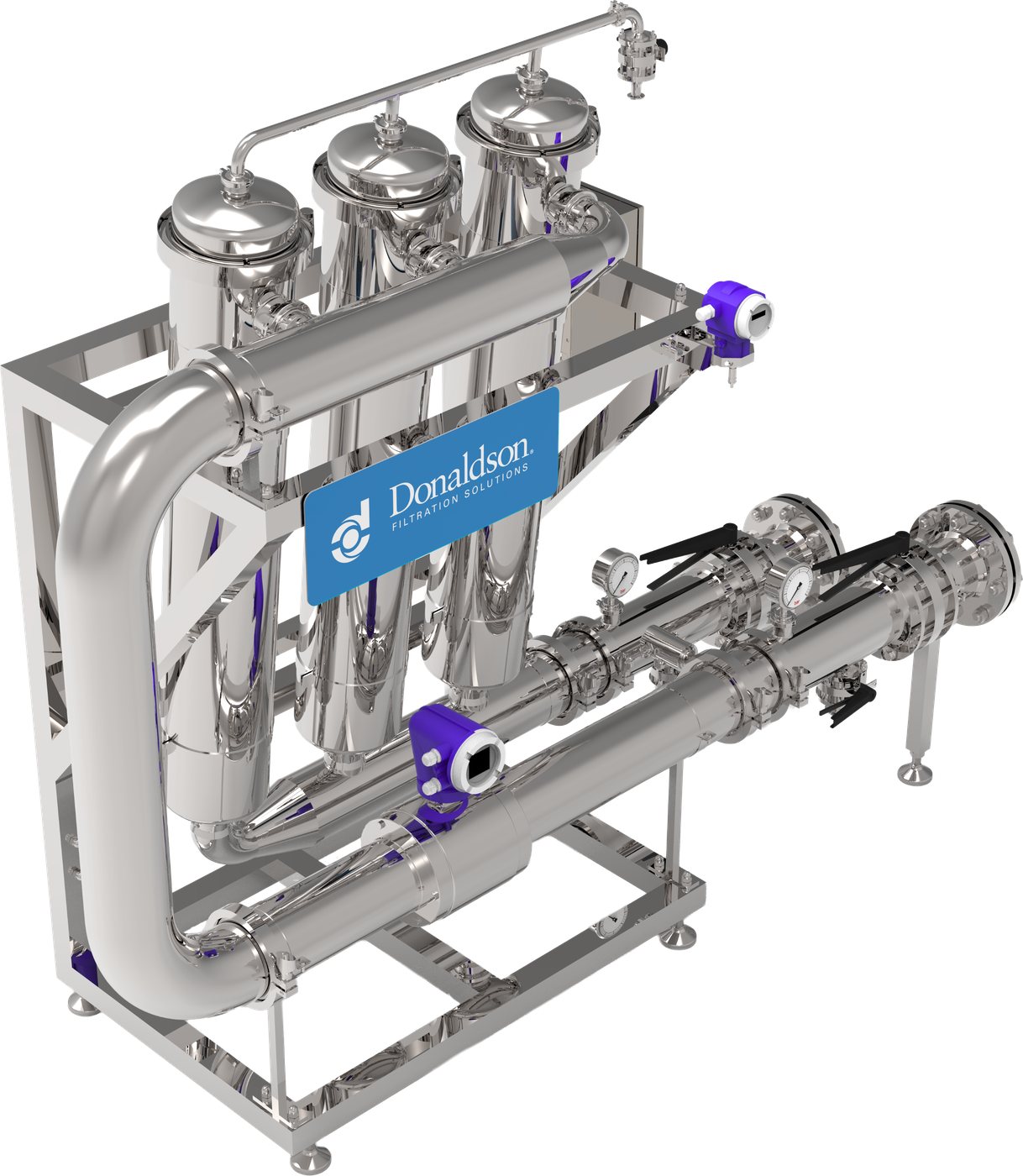 High flow filtration skid