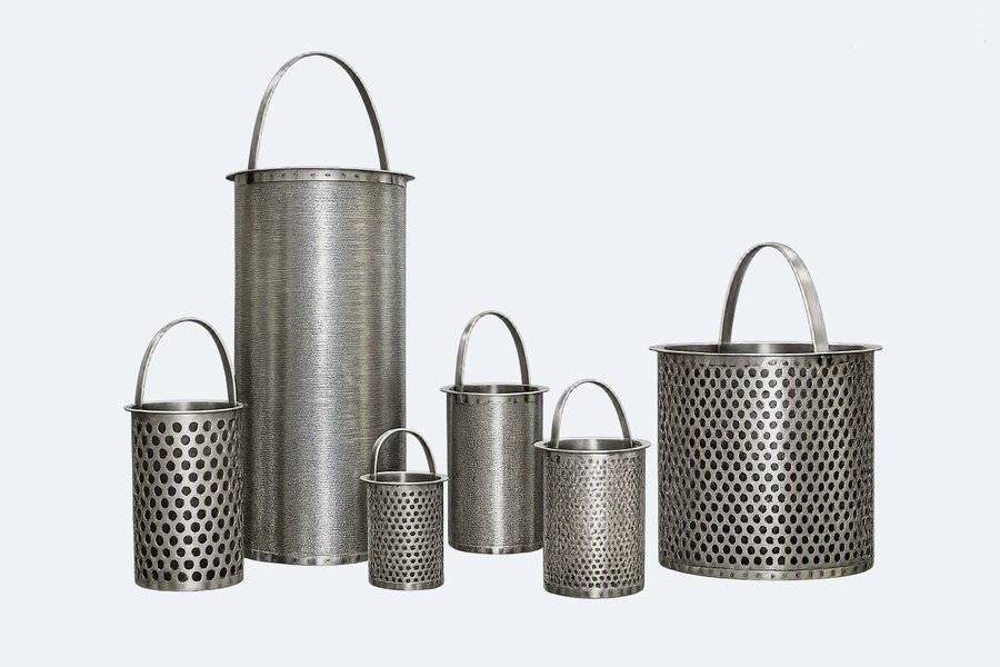 Spare perforated filter baskets